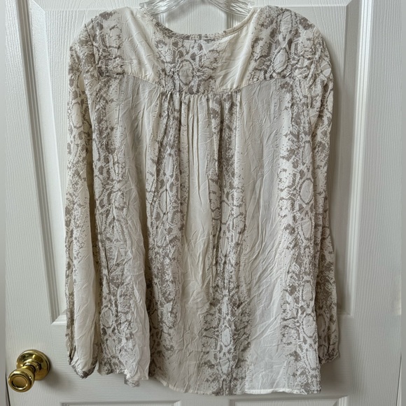 Lucky Brand boho sheer top - Medium - Picture 4 of 5